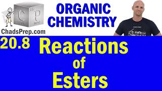 208 Synthesis and Reactions of Esters  Organic Chemistry [upl. by Rebmik509]