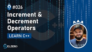 Arabic Fundamentals Of Programming With C 026  Operators  Increment And Decrement Operators [upl. by Sieracki]