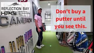 How to choose a putter  Get fitted for a putter [upl. by Mur]