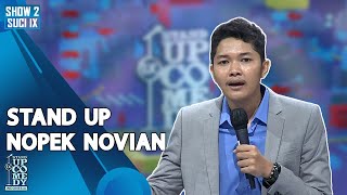 Stand Up Comedy Nopek Novian Sulit Cari Punchline di Panggung Ini  ULTIMATE SHOW 2  SUCI IX [upl. by Agnola]