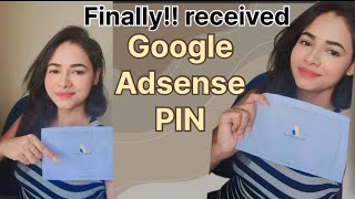 FinallyReceived my Google Adsense verification pin pritysharmavlog [upl. by Donaghue]