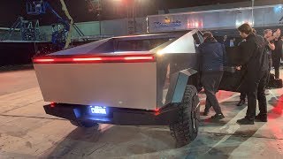 Tesla CyberTruck Test Ride [upl. by Evonne317]