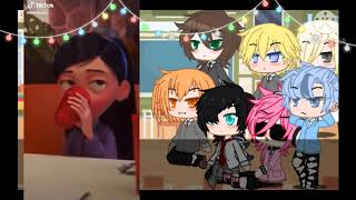 Yarichin b club reacts to HxHpart3 of reacts to anime boysrequested [upl. by Atsahs]