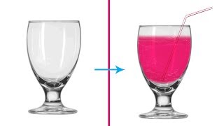 How to Fill Glass with Fruit Juice in Photoshop CC [upl. by Carlynne]