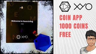 Geomining with XYO Network  1000 Coins FREE  Hindi [upl. by Thill]