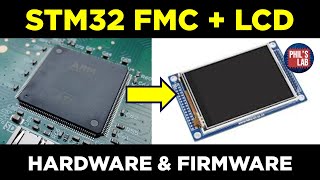 STM32  LCD Display FMC Firmware Tutorial  Phils Lab 146 [upl. by Dorri]