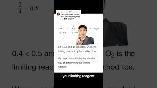 How to find the limiting reactants  reagents chemistry stoichiometry [upl. by Adiv]