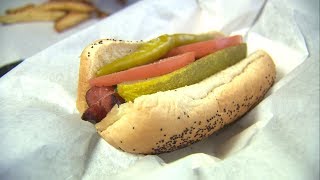 Chicago’s Best Hot Dog The Wieners Circle [upl. by Enicar]