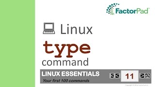 Linux type command summary with examples [upl. by Earlie]