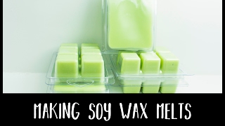 How to make Soy Wax Melts  Easy for Beginners Fast [upl. by Divd]