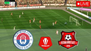 Otelul Galati vs FC Hermannstadt LIVE  Superliga 20242025  Meci Live Azi [upl. by Anyahs]