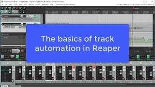 Reaper Quick Edit Volume Levels  Inline Audio Editing [upl. by Asecnarf]