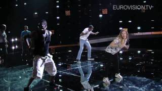 Jessy Matadors first rehearsal impression at the 2010 Eurovision Song Contest [upl. by Dranoel660]