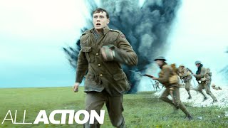 EPIC Battlefield Run Scene  1917  All Action [upl. by Herrmann353]