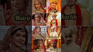 Akshara vs Naira vs Akshara vs Abhira vs Naitik vs Kartik vs Abhi vs Armaan same color dress yrkkh [upl. by Dunning651]