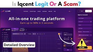 Iqcent Review Is Iqcentcom Legit Or Scam [upl. by Ami]