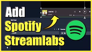 How to add Spotify to Streamlabs OBS and Display Song Easy Method [upl. by Ueihttam]