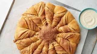 How to Make Chocolate Star Bread  Perfect Holiday Recipe [upl. by Aztilem]