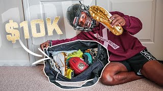 WHAT’S IN MY FOOTBALL BAG OVER 10000 IN GEAR [upl. by Mariel]