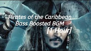 Pirates of the Caribbean Bass Boosted BGM  Captain Jack Sparrow 1 Hour [upl. by Vinia]