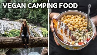 What I Ate While Camping Vegan [upl. by Ailadi714]