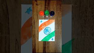 Tiranga Drawing 🇮🇳 art drawing tiranga 26january republicday 15August ytshorts [upl. by Rossuck169]