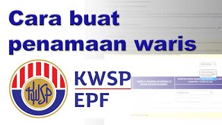 Cara buat penamaan waris KWSP dengan iAkaun [upl. by Miles58]