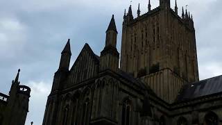 The grandeur of Wells Cathedral  Somerset England [upl. by Anpas]