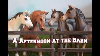 Silver Star Stables  S03 E04  A Afternoon at the Barn Schleich Horse Series [upl. by Merril]