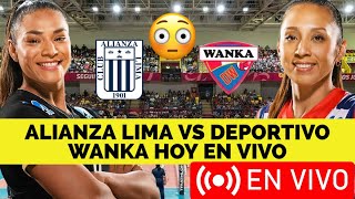 ALIANZA LIMA VS DEPORTIVO WANKA HOY EN VIVO HORARIO Y TRANSMISIÓN DEL PARTIDO [upl. by Karr]