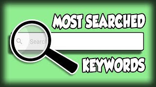 How to Find The Most Searched Keywords [upl. by Ibbed]