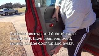 Remove 2002 F150 Door Panels [upl. by Aisila583]