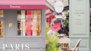 パリの人気ブランドでお得にお買い物♪ おしゃれなレストランでランチ La Vallée Village  Paris vlog [upl. by Aseel410]