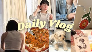 UPDATE de mi tratamiento médico 💉🤸  Visita perruna en la oficina 🐶 y Haul de Temu 🌷 normal vlog [upl. by Orianna]