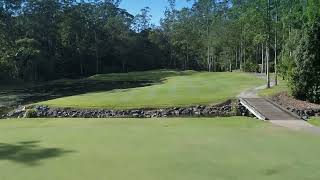 Hole 15 at Bonville Golf Resort [upl. by Sinnard]