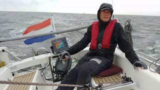 Waddenweek 2019 Etapclub Zeilen met etap 21i op waddenzee van Den Oever naar Texel [upl. by Uolymme]