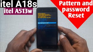 itel A18s hard reset how to factory reset itel A513w remove pattern and password 2024 [upl. by Tyler28]