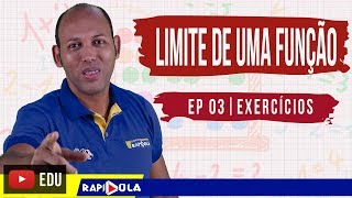 LIMITE DE UMA FUNÇÃO 03  CÁLCULO [upl. by Nabois]