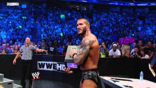 SmackDown Randy Orton vs RTruth [upl. by Ecnerewal]