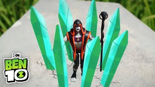 Ben 10 Toys StopMotion Animation LET’S PLAY  Ben 10  Cartoon Network [upl. by Ashjian915]