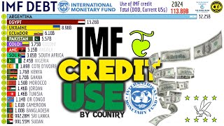 The Largest IMF Debtors Worldwide 𖤍 [upl. by Nodanrb]