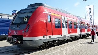 SBahn Stuttgart S4 Backnang  Schwabstraße [upl. by Elleinod]