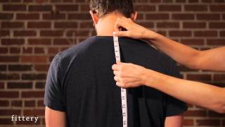 How to Measure Your Torso  Back Length  Fittery [upl. by Gervase]