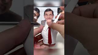 Clay Artisan JAY ：Creating a Funny Clay Portrait of Mr Bean [upl. by Archibaldo394]