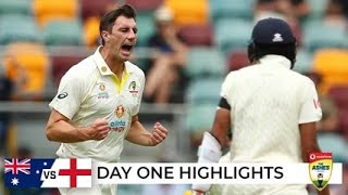 Australia Vs England 1st Test Day 1 Highlights  202122 Ashes Series [upl. by Haik]