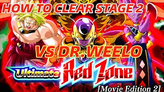 How To Beat Dr Weelo  Stage 2 Clear Guide  Dbz Dokkan battle [upl. by Anerahs]