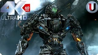 Optimus Prime vs Galvatron amp Lockdown Transformers Age of Extinction  2014 CLIP IMAX 4K [upl. by Dragde]