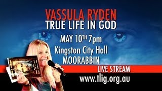 MELBOURNE LIVE Vassula Ryden May 10th  TLIG [upl. by Esil]