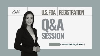 US FDA Registration Frequently Asked Questions [upl. by Gutow]