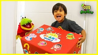 Ryan Pretend Play with Giant Gobsmax Toys for kids [upl. by Ysor]